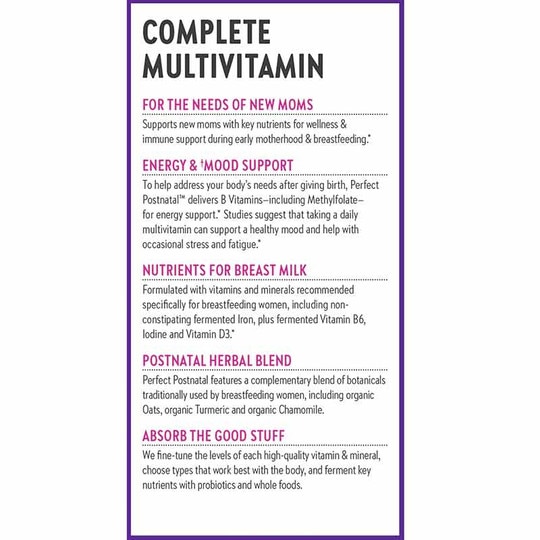 Perfect Postnatal Multivitamin, NCH